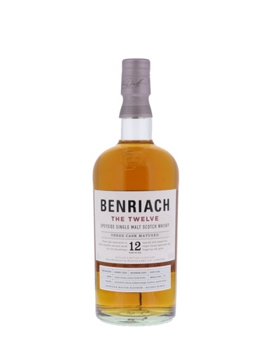 [WB-128.6] Benriach 12 Years The Twelve (new bottle) 70cl 46° (R) GBX x6