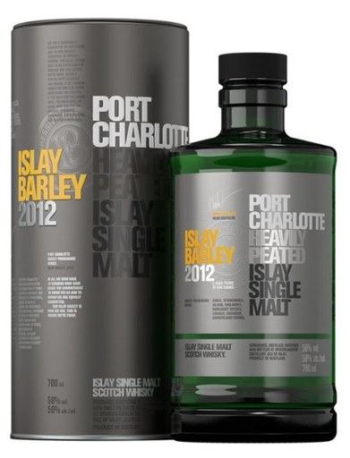 [WB-180.6] Bruichladdich Port Charlotte Islay Barley 2012 70cl 50° (R) GBX x6