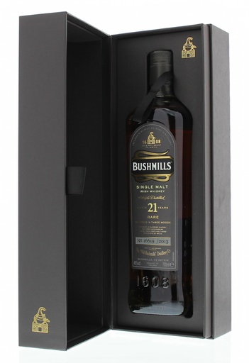 [WB-198.6] Bushmills 21 YO Madeira 70cl Wood 40° (R) GBX x6