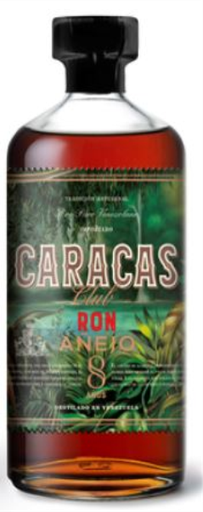 [R-197.4] Caracas Rum Anejo 8 YO 70cl 40° (R) x4