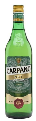 [L-156.6] Carpano Dry 1L 18° (NR) x6