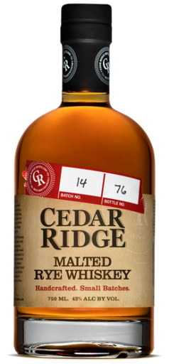 [WB-217.6] Cedar Ridge Rye 70cl 43° (R) x6