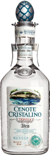 [T-42.6] Cenote Cristalino Tequila Anejo 100% Agave Azul 70cl 40° (NR) x6