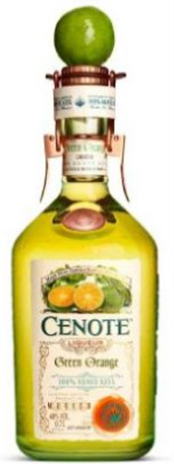 [T-43.6] Cenote Green Orange Liqueur 70cl 40° (NR) x6