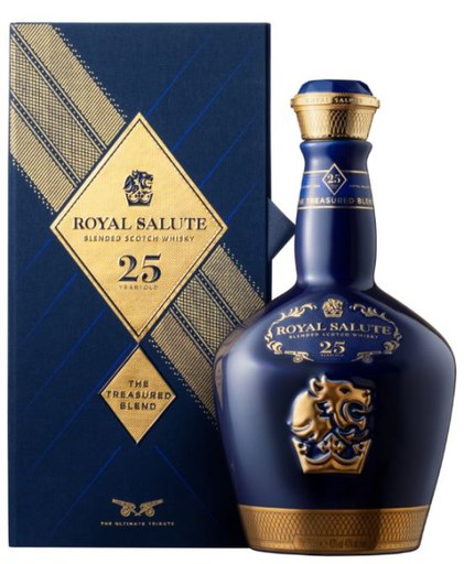 [WB-219.6] Chivas Regal Royal Salute 25 YO Treasured Blend 70cl 40° (R) GBX x6