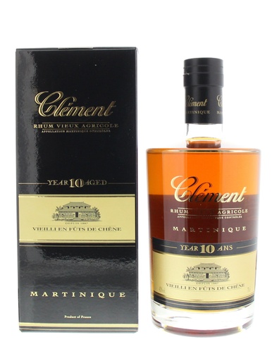 [R-252.6] Clément 10 YO Rhum Agricole Très Vieux 70cl 42° (R) GBX x6
