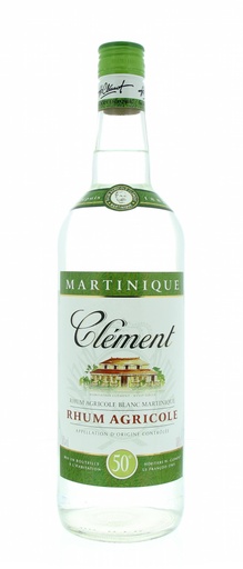 [R-261.6] Clément Rhum Agricole Blanc 100cl 55° (R) x6