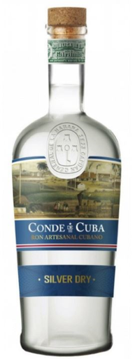 [R-291.6] Conde Cuba Silver 70cl 38° (NR) x6