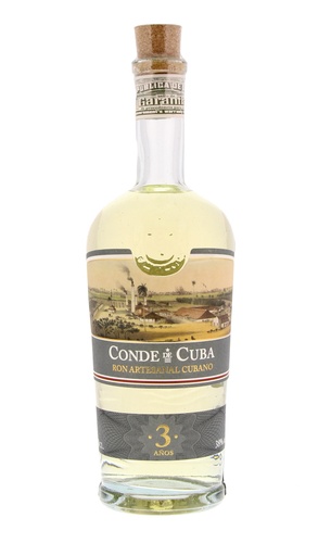 [R-295.6] Conde Cuba 3 YO 70cl 38° (R) x6