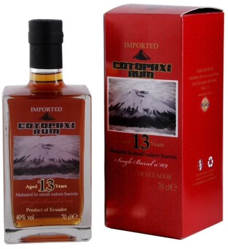 [R-303.6] Cotopaxi 13 YO Single Barrel Rum 70cl 40° (R) GBX x6