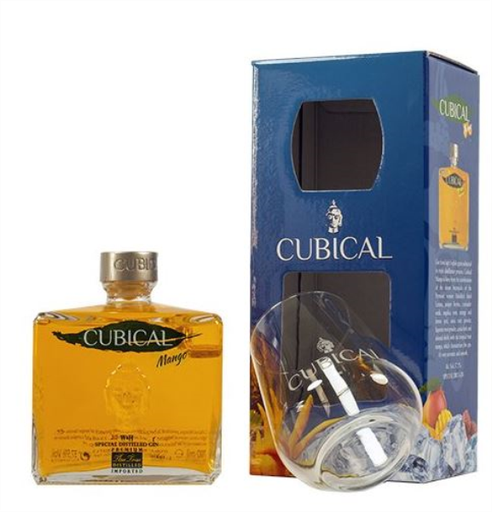 [G-175.6] Cubical Mango by Botanic + glas 70cl 37,5° (R) x6
