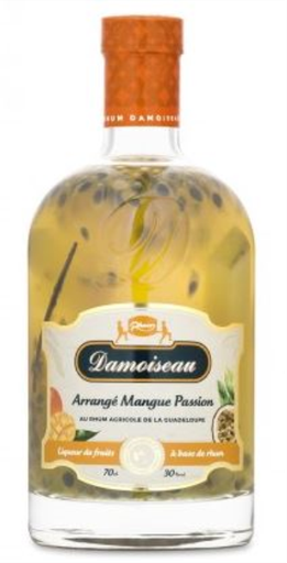 [L-189.6] Damoiseau Les Arranges Mangue & Passion 70cl 30° (R) x6