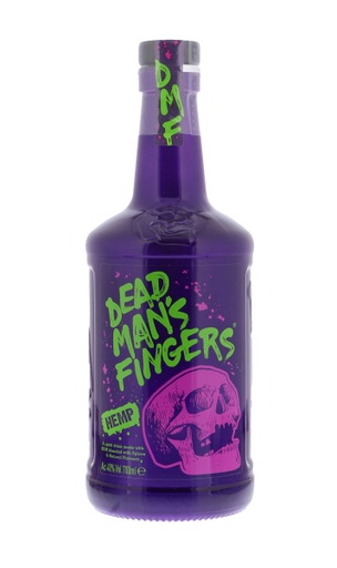 [R-329.6] Dead Man's Finger Hemp Rum 70cl 40° (R) x6