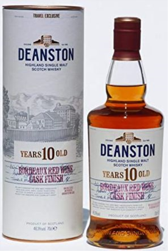 [WB-267.6] Deanston 10 YO Bordeaux Red Wine Cask 70cl 46,3° (R) GBX x6