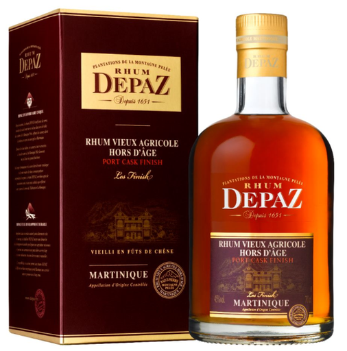 [R-342.6] Depaz Rhum Vieux Agricole Hors D'Age Port Cask Finish 70cl 45° (R) GBX x6