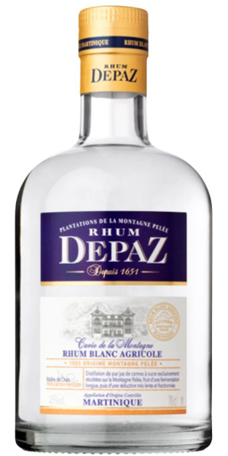 [R-345.6] Depaz Blanc Cuvée de Montagne 70cl 45° (R) x6
