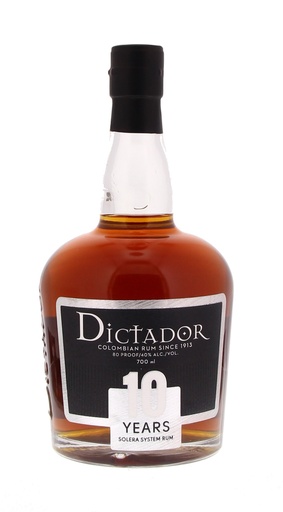 [R-355.6] Dictador 10 YO 70cl 40° (R) x6