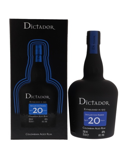[R-357.6] Dictador 20 YO 70cl 40° (R) GBX x6