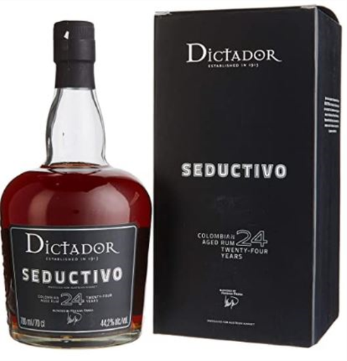 [R-358.6] Dictador Seductivo 24 YO Rum 70cl 44,2° (R) GBX x6