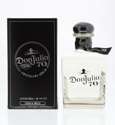 [T-73.6] Don Julio 70 Crystal Claro Anejo 70cl 35° (R) GBX x6