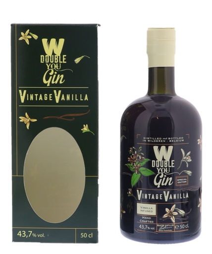 [G-187.6] Double You Gin Vintage Vanilla 50cl 43,7° (NR) GBX x6