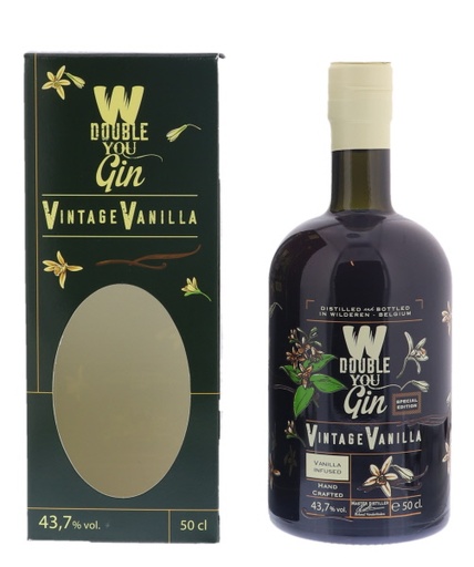[G-187.6] Double You Gin Vintage Vanilla 50cl 43.7° (NR) GBX x6