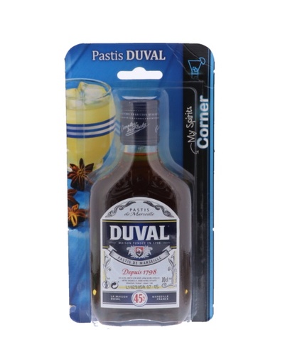[L-214.8] Duval Pastis My Spirits Corner 20cl 45° (NR) x8