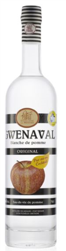 [L-219.6] Eddu Gwenaval Eau de Vie Pomme 70cl 40° (R) x6
