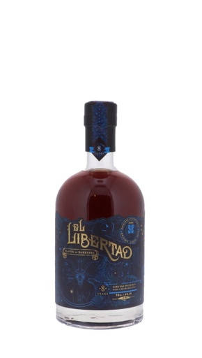 [R-426.6] El Libertad Flavor of Darkness Oak Spiced Rum 70cl 48,1° (R) x6