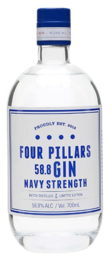 [G-241.6] Four Pillars Navy Strenght Gin 70cl 58,8° (NR) x6