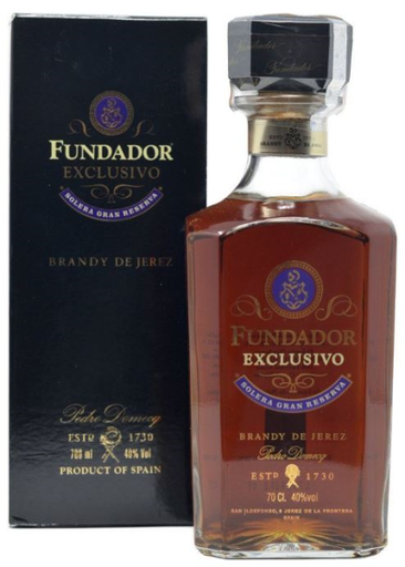 [CB-73.12] Fundador Exclusivo 70cl 40° (R) GBX x12