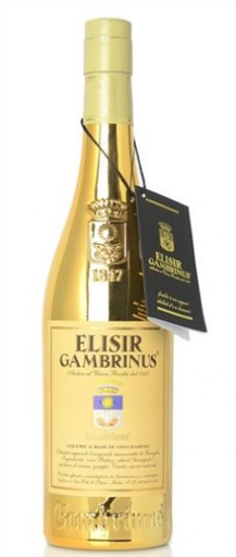 [L-254.6] Gambrinus Elisir Gold 70cl 27° (R) x6