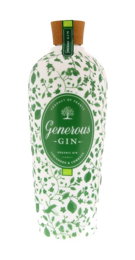 [G-257.6] Generous Gin Organic 70cl 44° (R) x6
