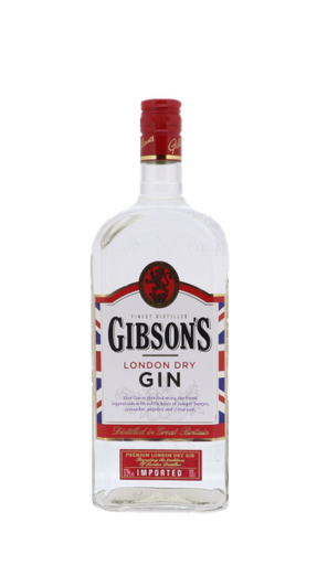 [G-265.6] Gibson's Gin New 100cl 37.5° (NR) x6