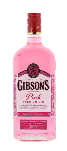 [G-266.6] Gibson's Gin Pink 70cl 37,5° (NR) x6