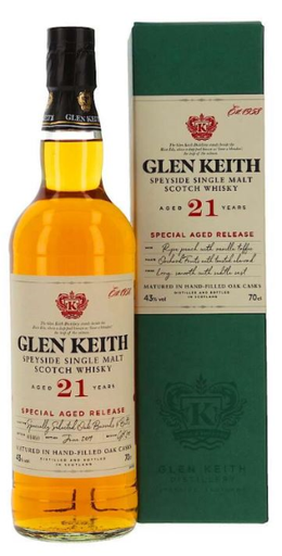 [WB-363.6] Glen Keith 21 YO 70cl 43° (R) GBX x6