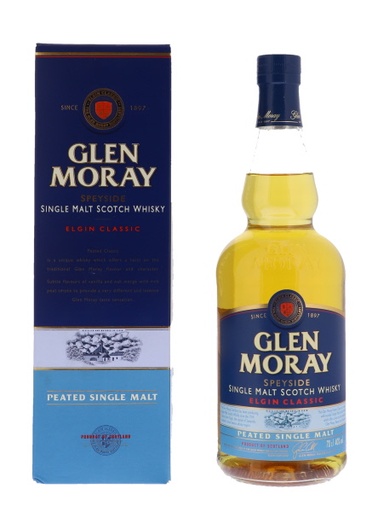 [WB-373.6] Glen Moray Classic Peated Single Malt 70cl 40° (R) GBX x6