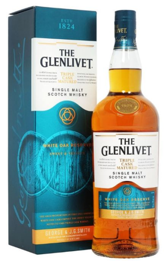 [WB-418.6] Glenlivet Triple Cask White Oak Reserve 100cl 40° (R) GBX x6