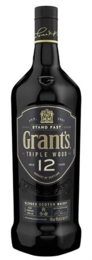 [WB-461.6] Grant's Triple Wood 12 YO 100cl 40° (R) x6