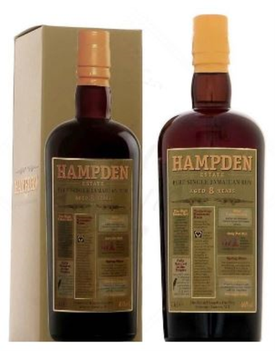 [R-501.6] Hampden 8 YO 70cl 46° (R) GBX x6