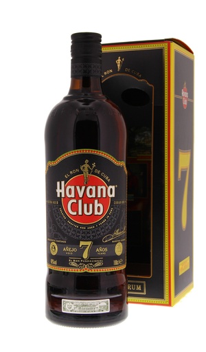 [R-507.6] Havana Club Brown 7 YO 100cl 40° (R) GBX x6