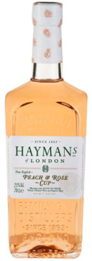 [G-321.6] Hayman's Peach & Rose Cup 70cl 25° (NR) x6