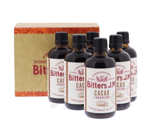 [L-292.36] J.M. Cacao Bitter 10cl 48,6° (NR) x36