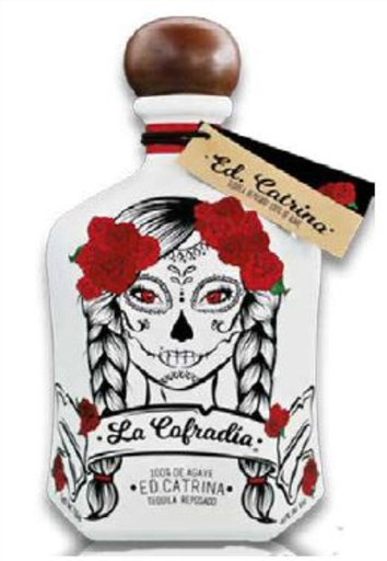 [T-110.6] La Cofradia Catrina Vidrio Reposado 70cl 38° (R) x6