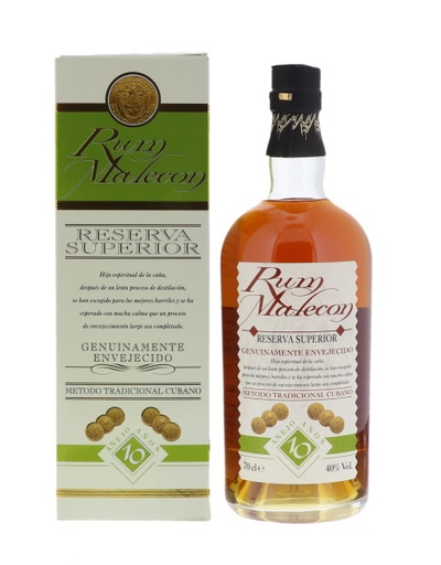 [R-616.6] Malecon Reserva Superior Anejo 10 YO 70cl 40° (R) GBX x6