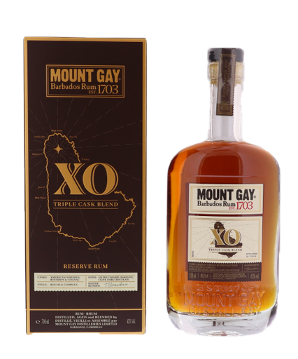 [R-672.6] Mount Gay XO Triple Cask Rum 70cl 43° (R) GBX x6