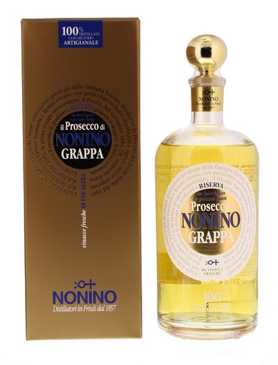[L-385.6] Nonino Grappa Prosecco Barrique 70cl 41° (R) GBX x6