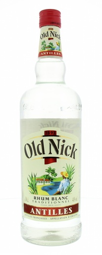 [R-737.6] Old Nick White Rum 100cl 40° (R) x6