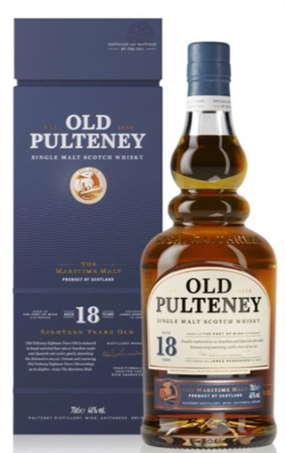 [WB-707.6] Old Pulteney 18 YO 70cl 46° (R) GBX x6