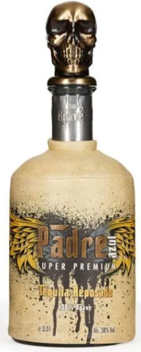 [T-148.6] Padre Azul Super Premium Tequila Reposado 100cl 38° (R) x6